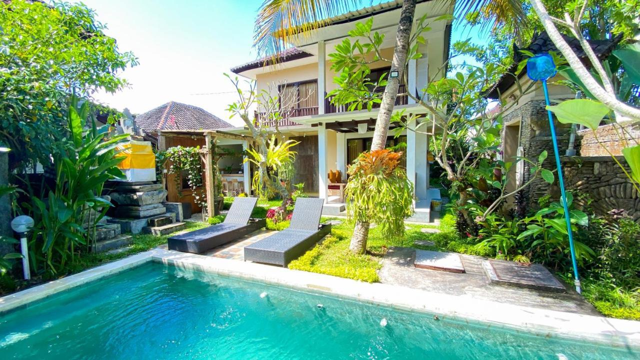 Ubud River Campuhan Villa Экстерьер фото